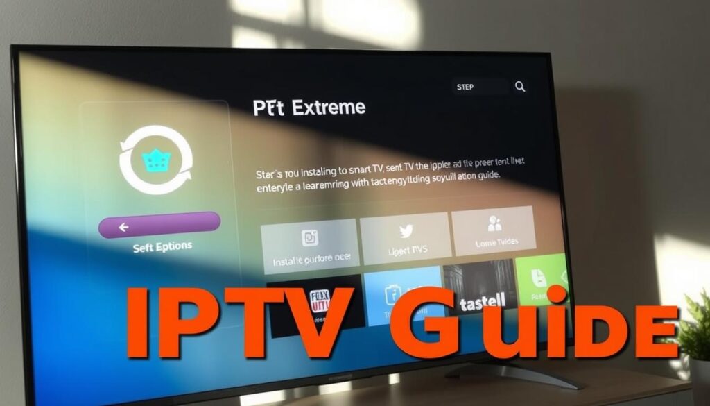 How to install IPTV Extreme on smart tv