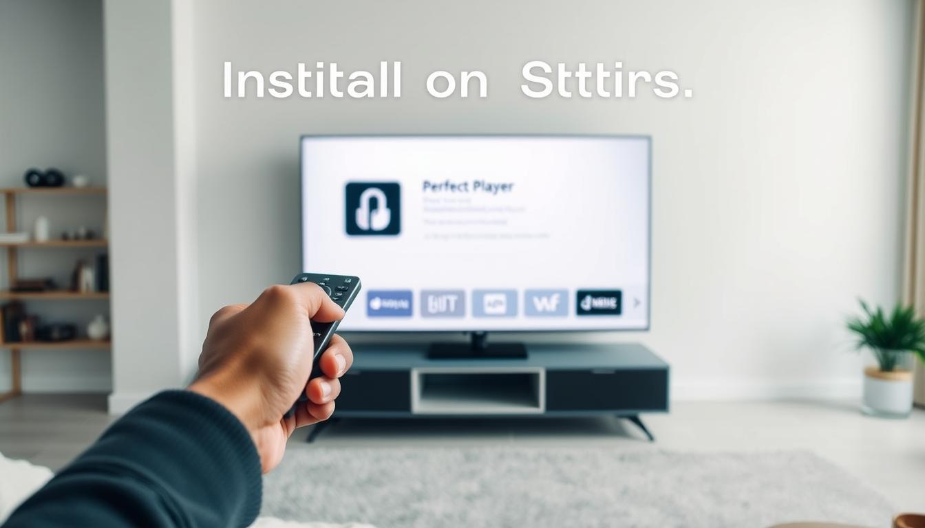 How to install Perfect Player on samsung smart tv