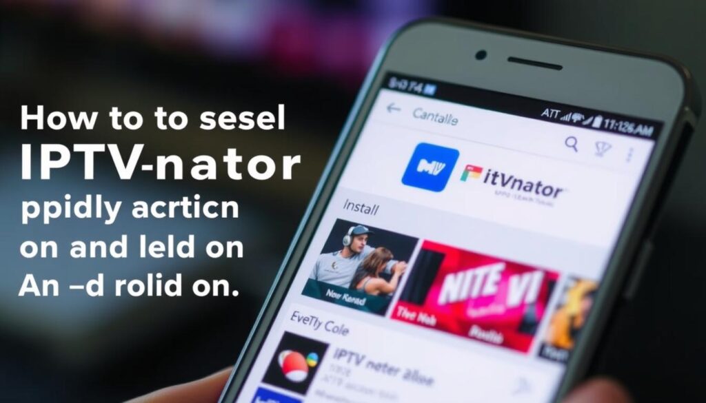How to install iptvnator on android/ smartphone