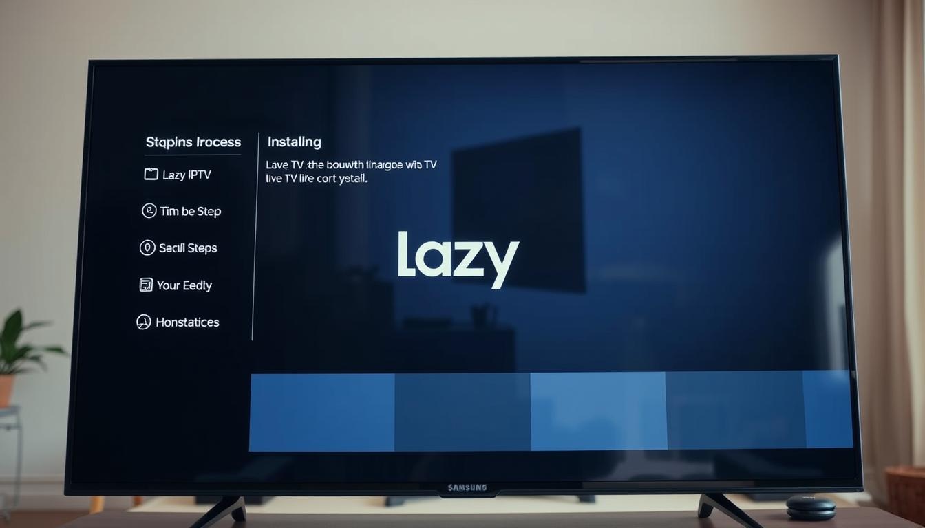 How to install lazy iptv on samsung smart tv