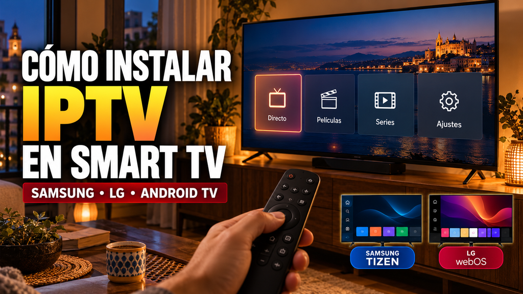 Cómo instalar IPTV en Smart TV
