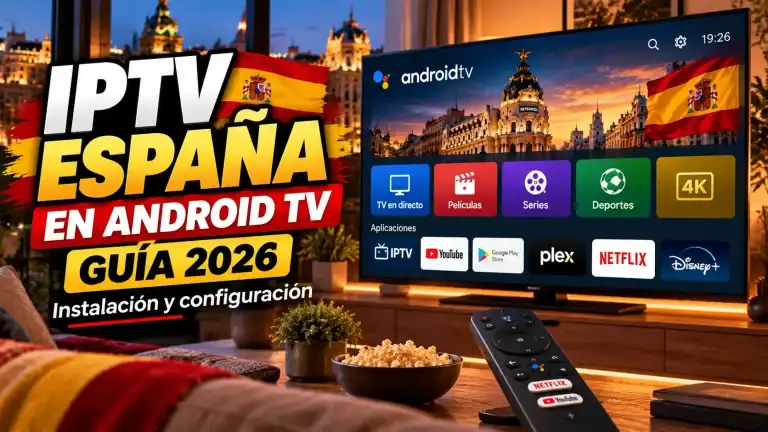 IPTV España en Android TV: Instalación y Guía 2026