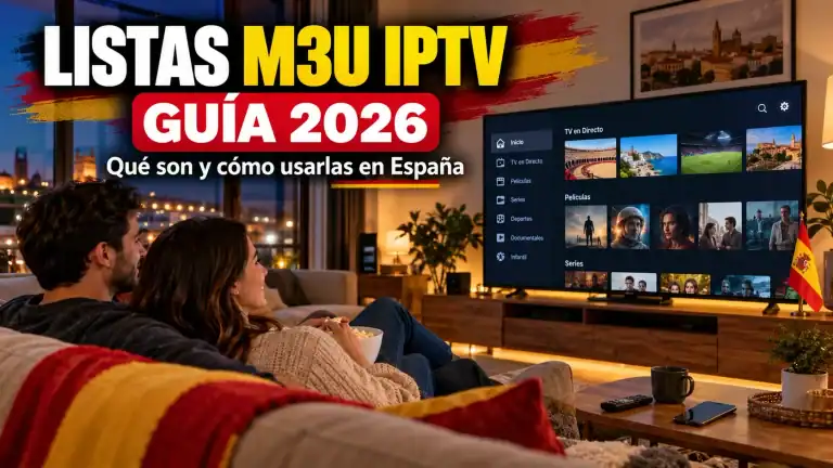 Listas M3U IPTV: Qué Son y Cómo Usarlas en 2026